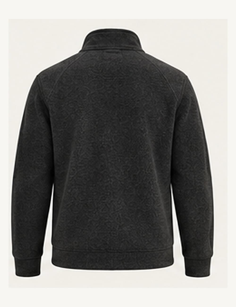 Valley Half-Zip Fleece — Charcoal, image 2